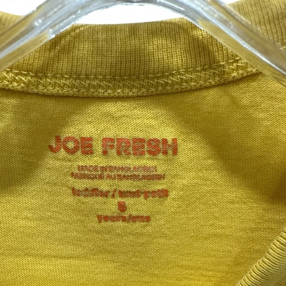 Joe Fresh Long Sleeve Graphic Tee – Size 5 - Picture 2 of 3